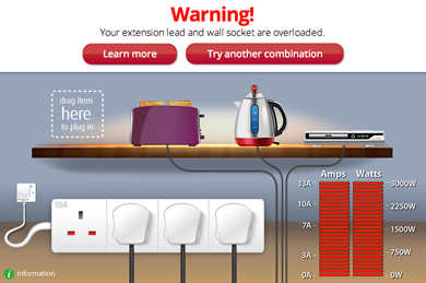 Don't overload your sockets this Christmas!